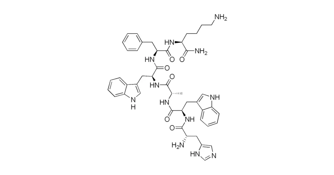 Struktur/Schema zum Beitrag „GHRP-6“ (GH-Achse & Sekretagoga)